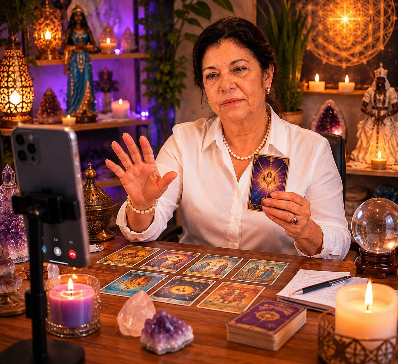 Professora Vera, taróloga